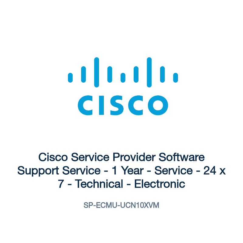 SP-ECMU-UCN10XVM: Cisco Service Provider Software Support Service