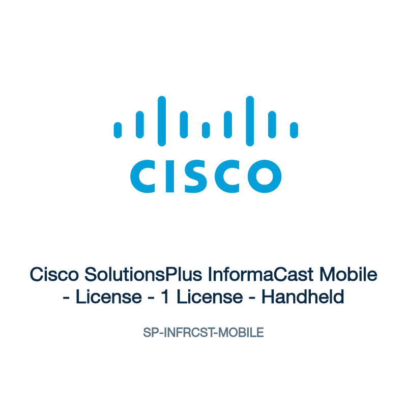 SP-INFRCST-MOBILE: Cisco SolutionsPlus InformaCast Mobile