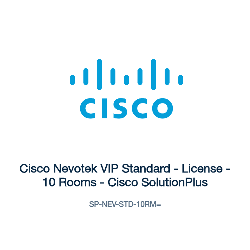SP-NEV-STD-10RM=: Cisco Nevotek VIP Standard