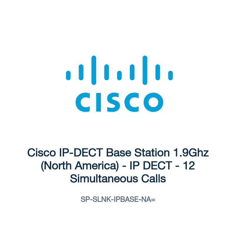 SP-SLNK-IPBASE-NA=: Cisco IP-DECT Base Station 1.9Ghz (North America)