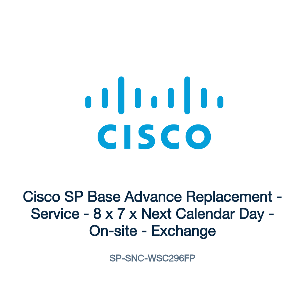 SP-SNC-WSC296FP: Cisco SP Base Advance Replacement