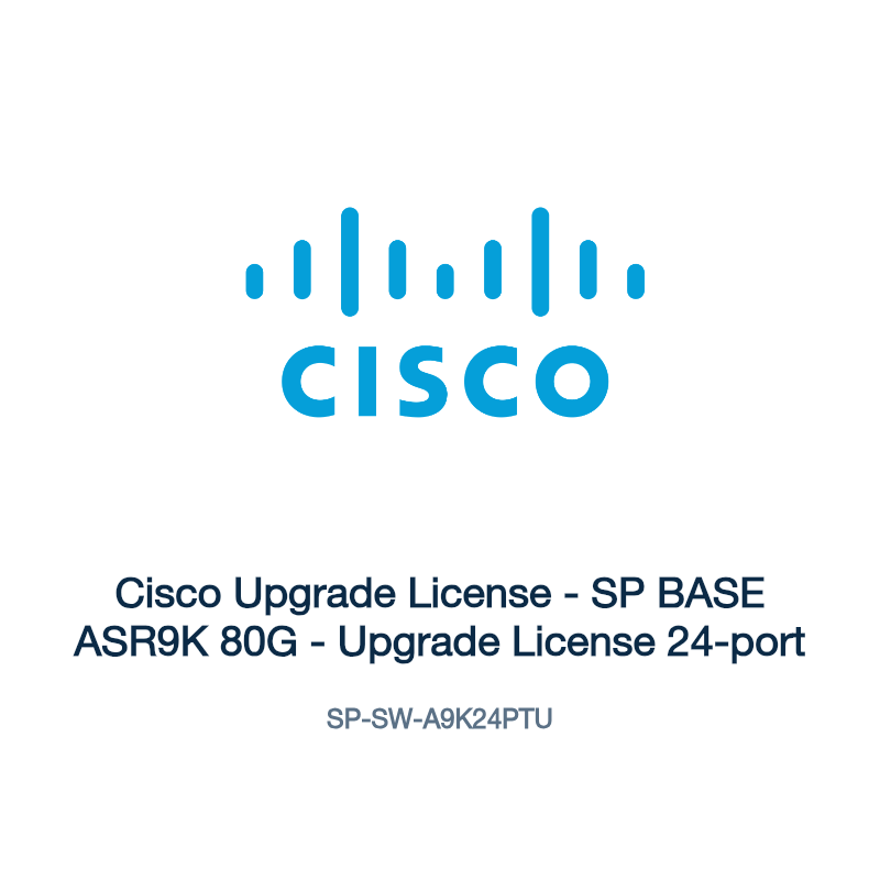 SP-SW-A9K24PTU: Cisco Upgrade License