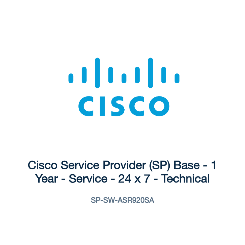 SP-SW-ASR920SA: Cisco Service Provider (SP) Base