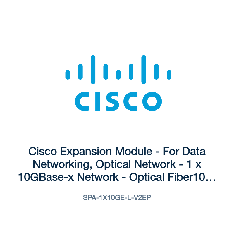 SPA-1X10GE-L-V2EP: Cisco Expansion Module