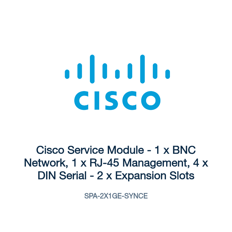 SPA-2X1GE-SYNCE: Cisco Service Module