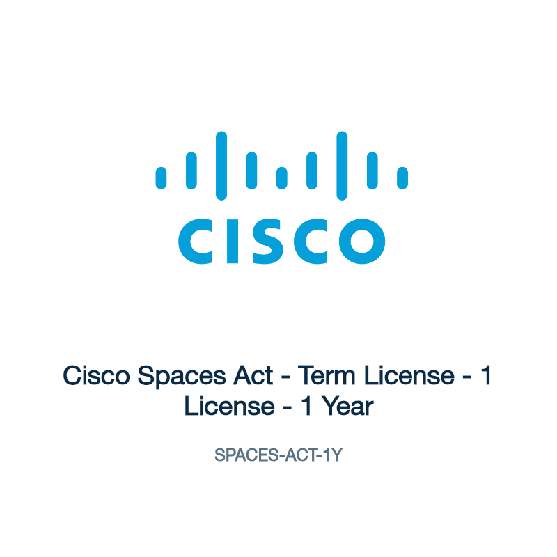 SPACES-ACT-1Y: Cisco Spaces Act