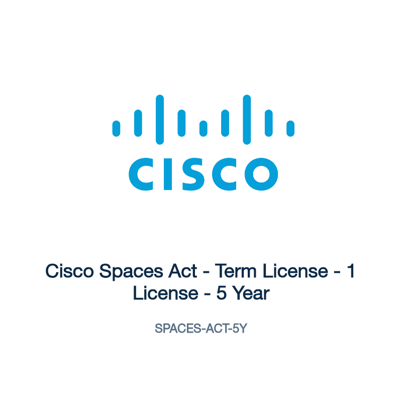 SPACES-ACT-5Y: Cisco Spaces Act