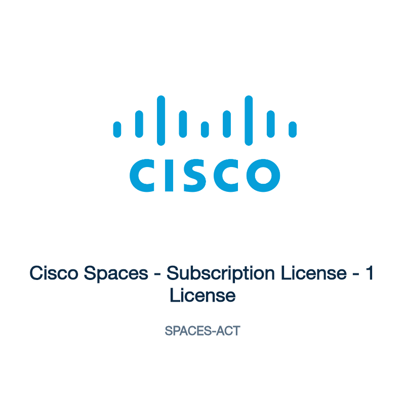 SPACES-ACT: Cisco Spaces - Subscription License - 1 License