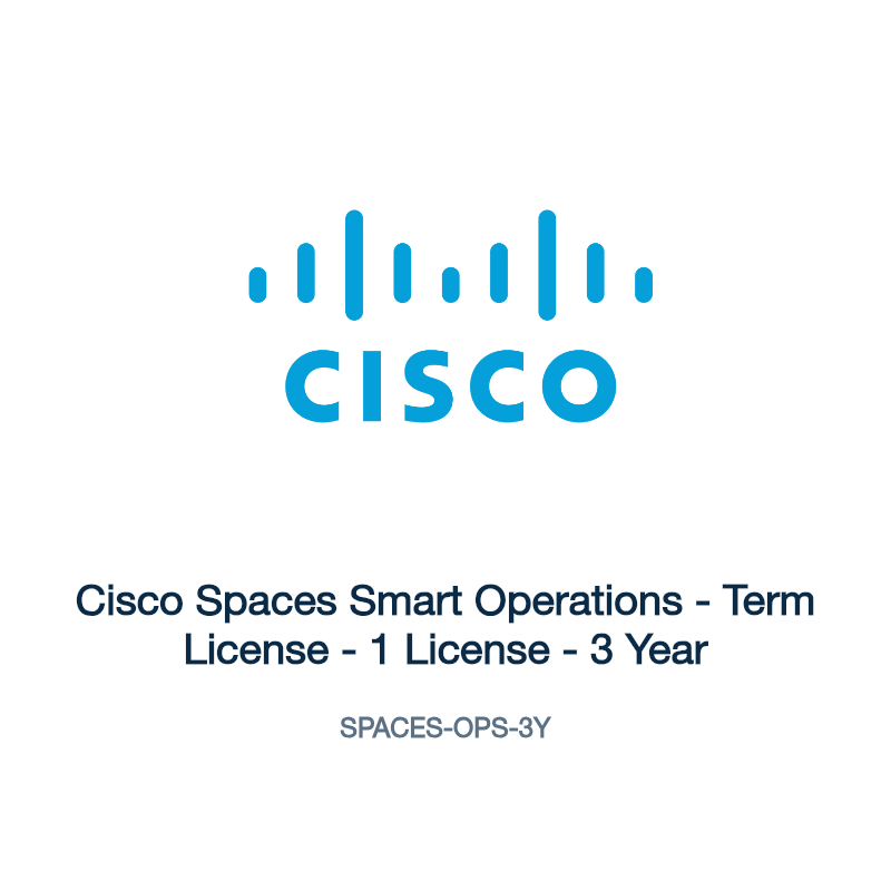 SPACES-OPS-3Y: Cisco Spaces Smart Operations