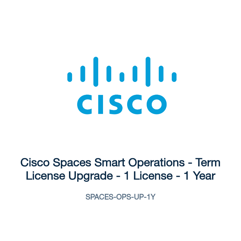SPACES-OPS-UP-1Y: Cisco Spaces Smart Operations