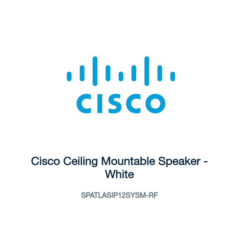 SPATLASIP12SYSM-RF: Cisco Ceiling Mountable Speaker