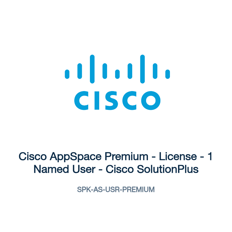 SPK-AS-USR-PREMIUM: Cisco AppSpace Premium