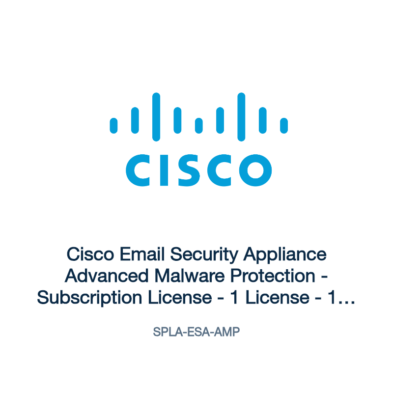 SPLA-ESA-AMP: Cisco Email Security Appliance Advanced Malware Protection