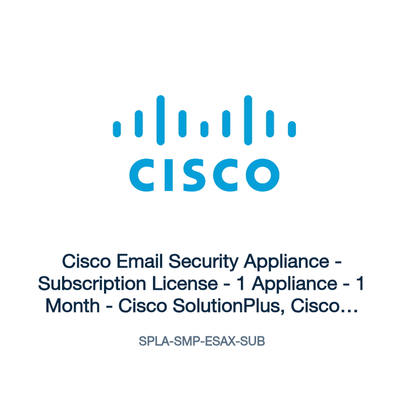 SPLA-SMP-ESAX-SUB: Cisco Email Security Appliance