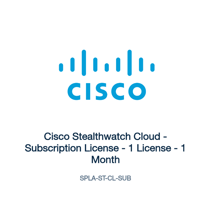 SPLA-ST-CL-SUB: Cisco Stealthwatch Cloud