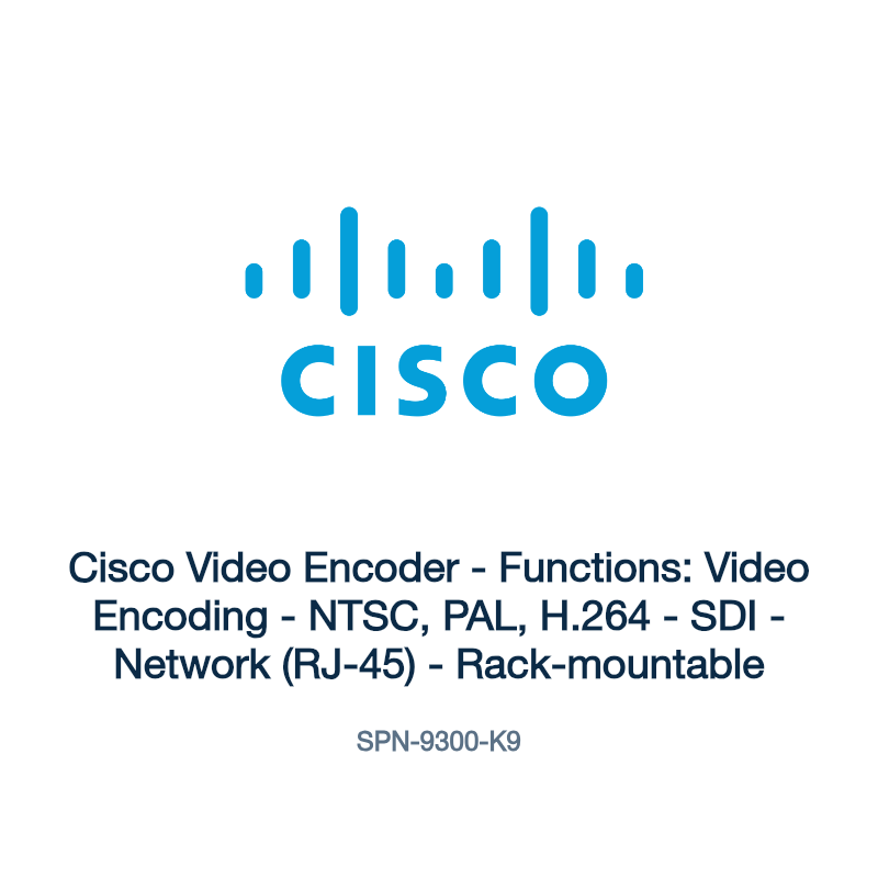 SPN-9300-K9: Cisco Video Encoder