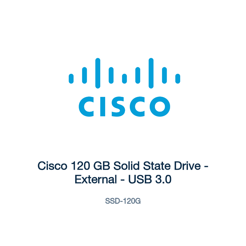 SSD-120G: Cisco 120 GB Solid State Drive