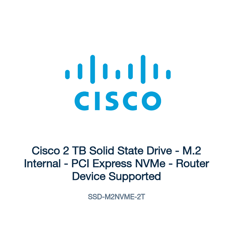 SSD-M2NVME-2T: Cisco 2 TB Solid State Drive