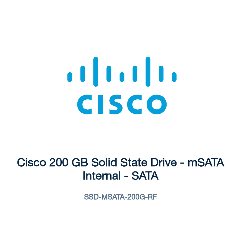 SSD-MSATA-200G-RF: Cisco 200 GB Solid State Drive