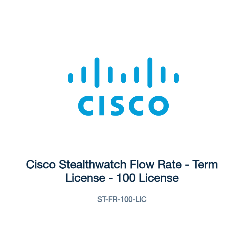 ST-FR-100-LIC: Cisco Stealthwatch Flow Rate