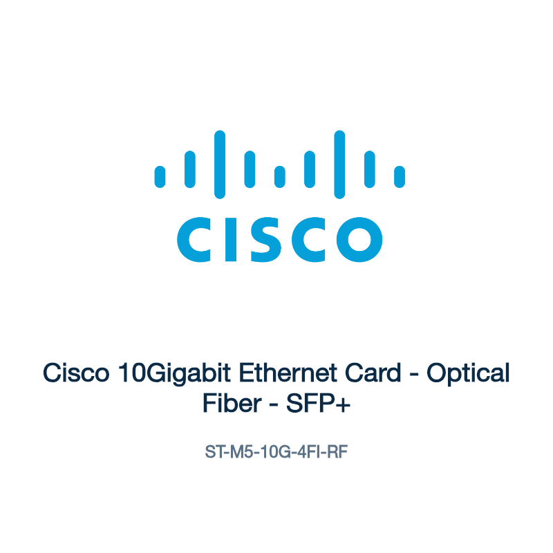 ST-M5-10G-4FI-RF: Cisco 10Gigabit Ethernet Card