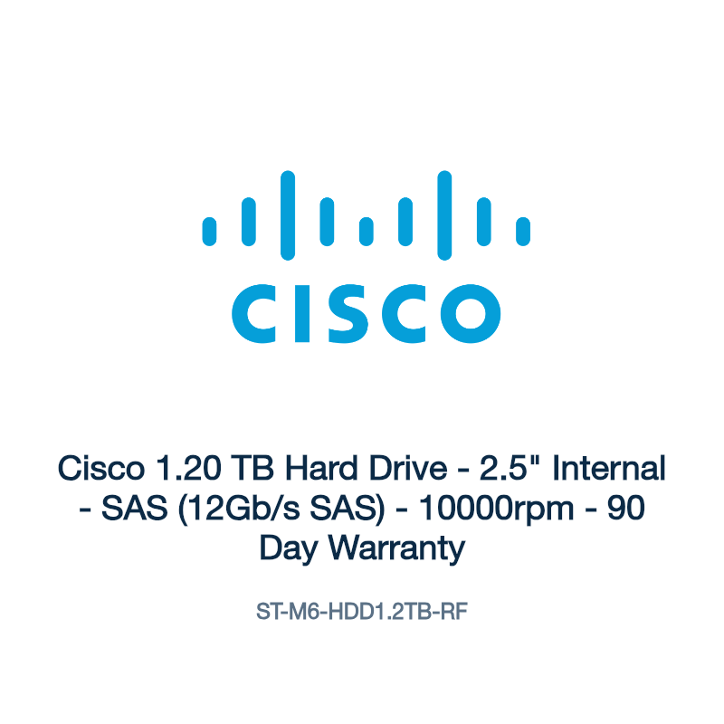 ST-M6-HDD1.2TB-RF: Cisco 1.20 TB Hard Drive