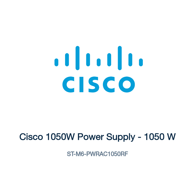 ST-M6-PWRAC1050RF: Cisco 1050W Power Supply