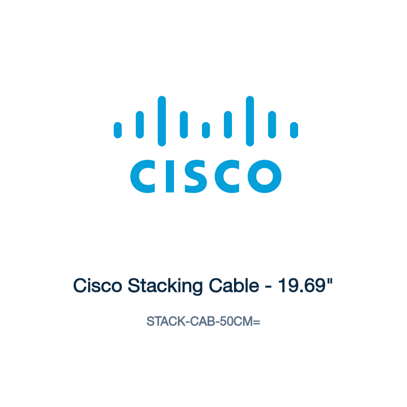 STACK-CAB-50CM=: Cisco Stacking Cable