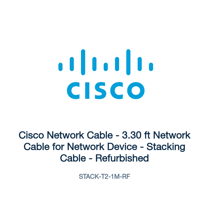 STACK-T2-1M-RF: Cisco Network Cable