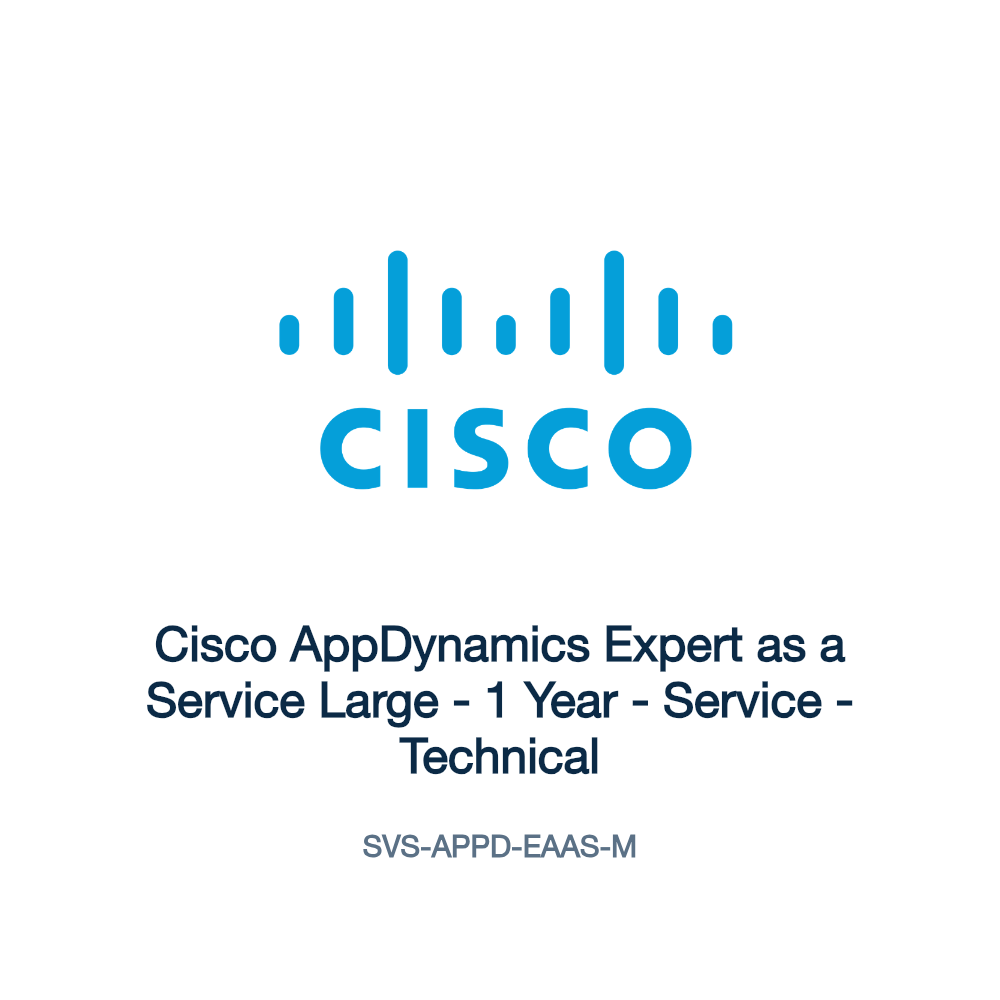 SVS-APPD-EAAS-M: Cisco AppDynamics Expert as a Service Large