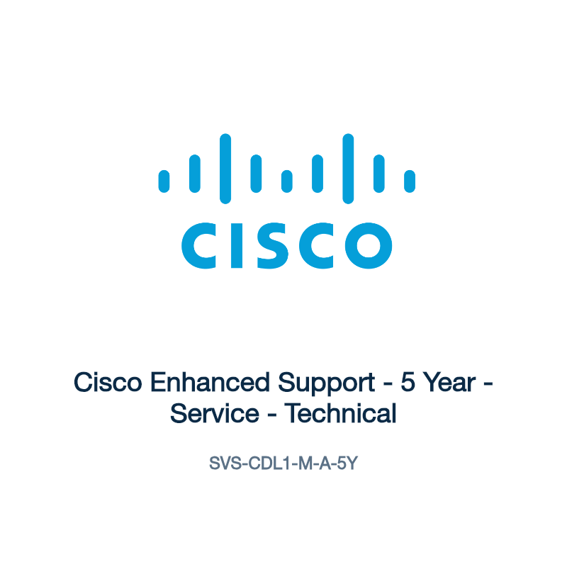 SVS-CDL1-M-A-5Y: Cisco Enhanced Support