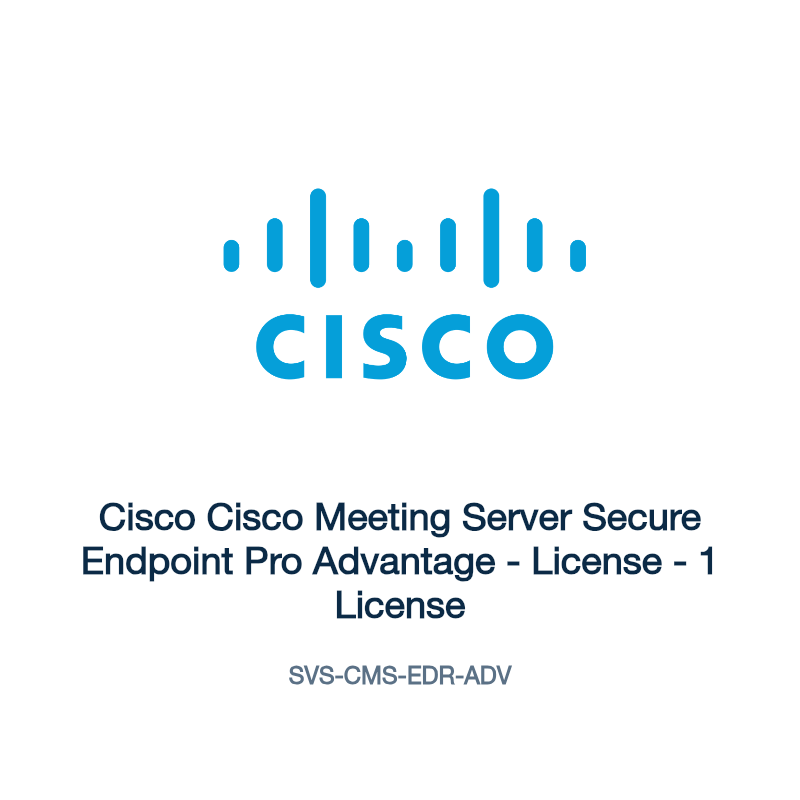 SVS-CMS-EDR-ADV: Cisco Cisco Meeting Server Secure Endpoint Pro Advantage