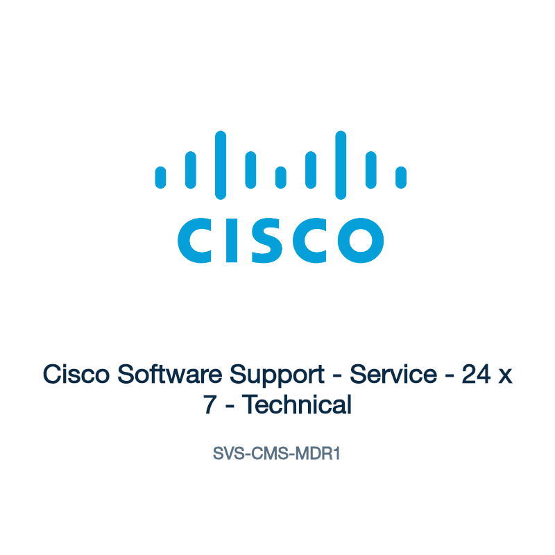 SVS-CMS-MDR1: Cisco Software Support