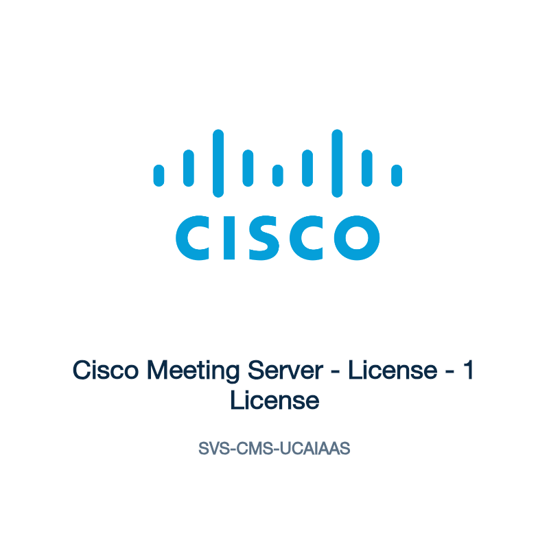 SVS-CMS-UCAIAAS: Cisco Meeting Server
