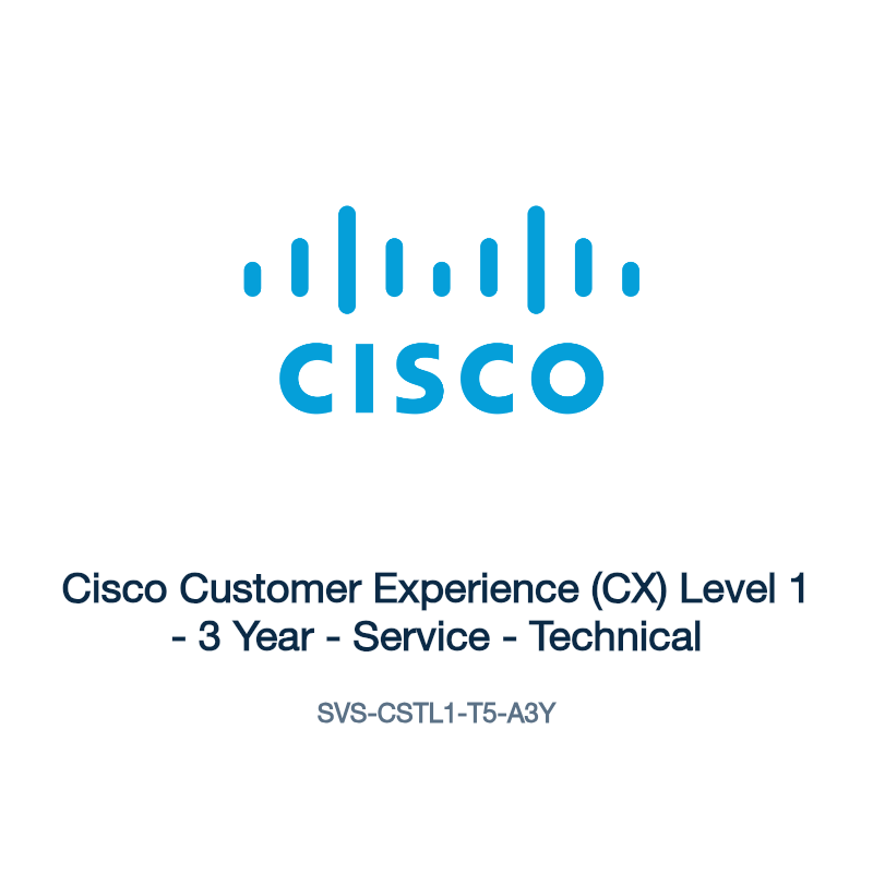 SVS-CSTL1-T5-A3Y: Cisco Customer Experience (CX) Level 1