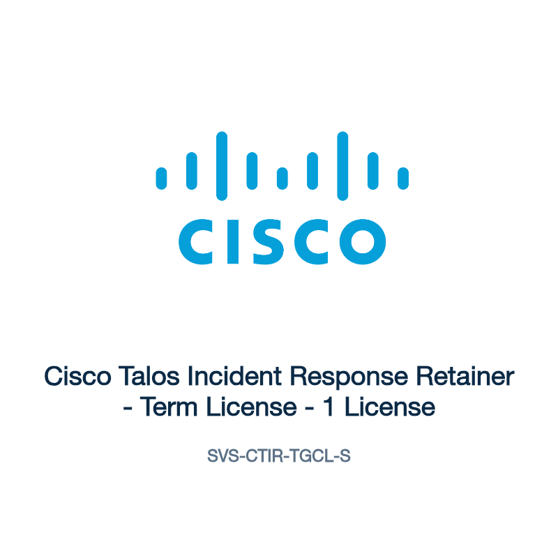 SVS-CTIR-TGCL-S: Cisco Talos Incident Response Retainer