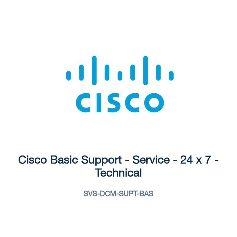 SVS-DCM-SUPT-BAS: Cisco Basic Support