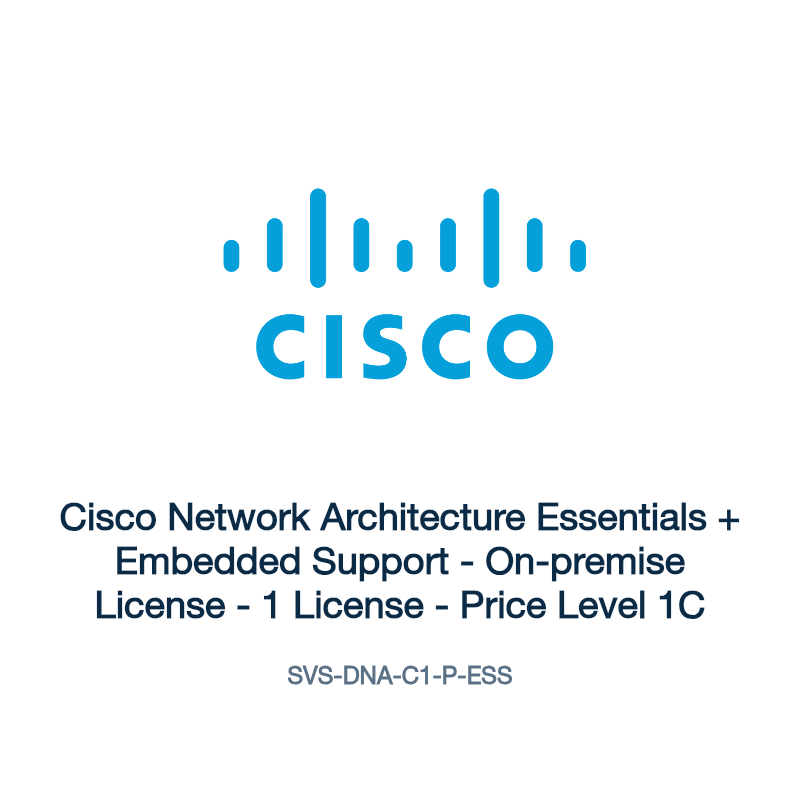 SVS-DNA-C1-P-ESS: Cisco Network Architecture Essentials + Embedded Support