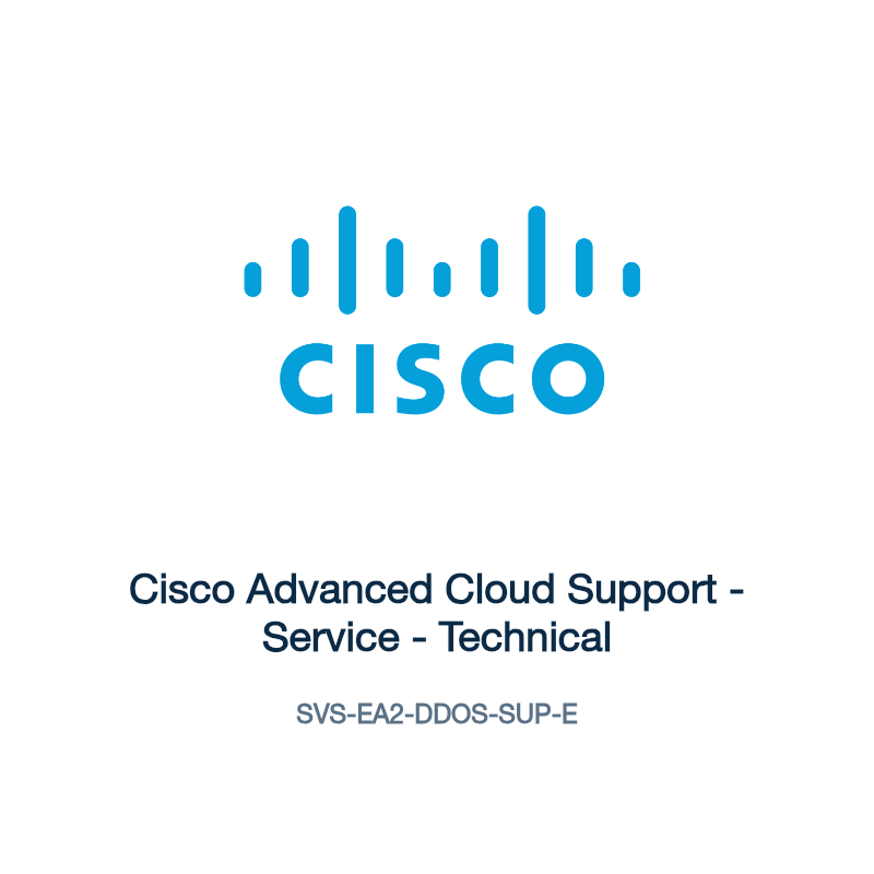 SVS-EA2-DDOS-SUP-E: Cisco Advanced Cloud Support