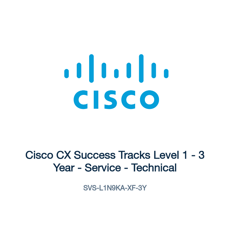 SVS-L1N9KA-XF-3Y: Cisco CX Success Tracks Level 1