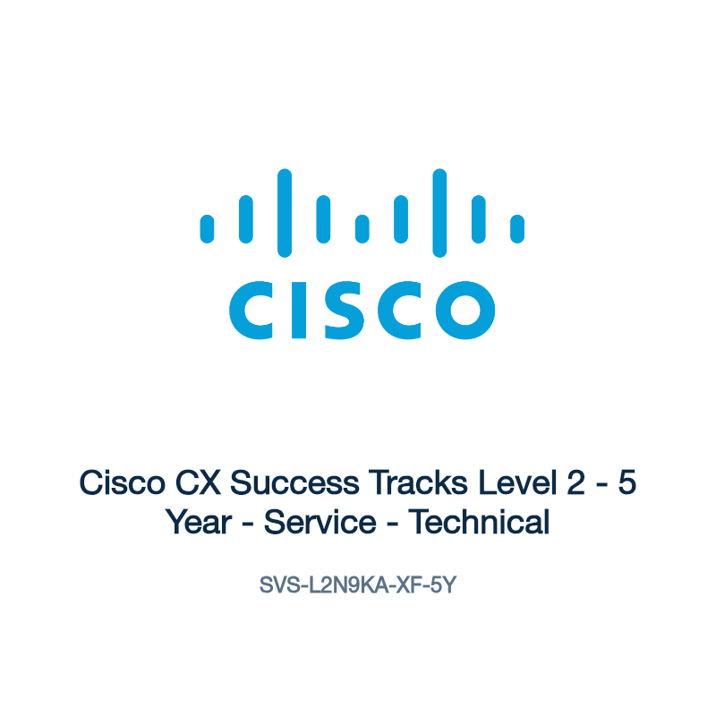 SVS-L2N9KA-XF-5Y: Cisco CX Success Tracks Level 2