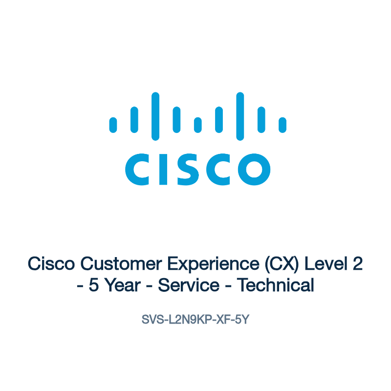 SVS-L2N9KP-XF-5Y: Cisco Customer Experience (CX) Level 2