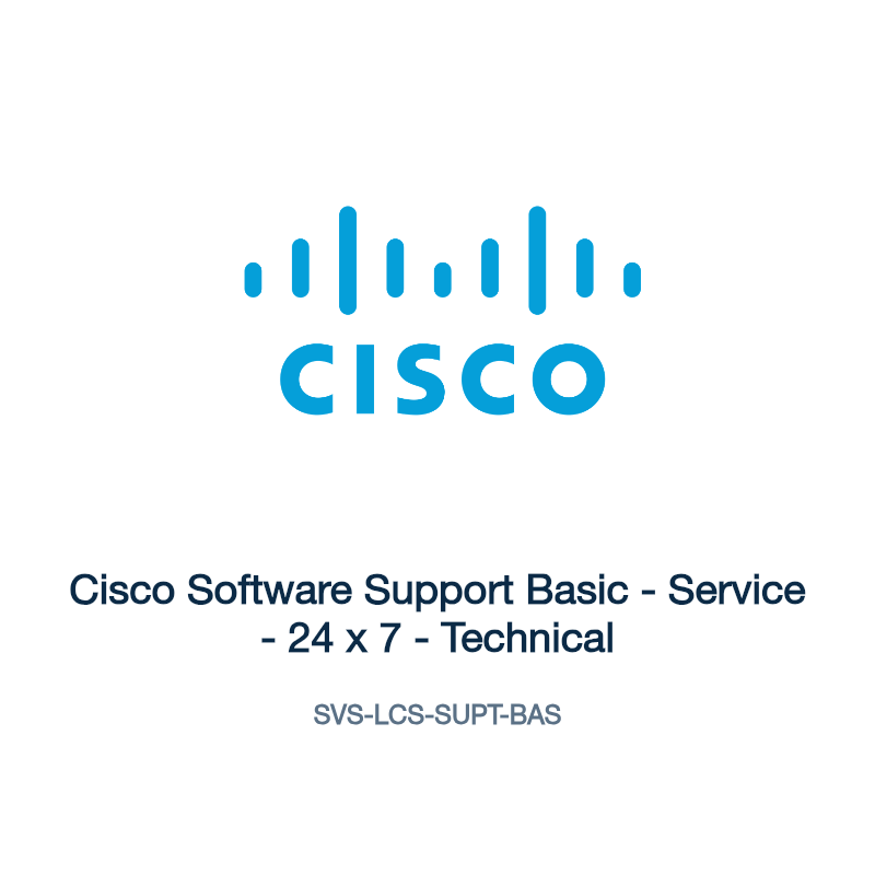 SVS-LCS-SUPT-BAS: Cisco Software Support Basic