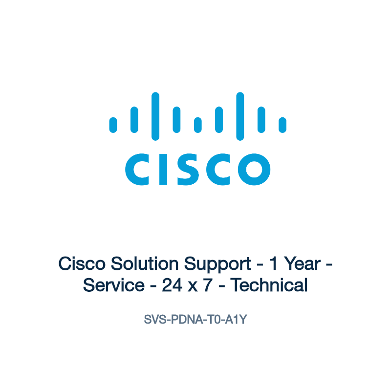 SVS-PDNA-T0-A1Y: Cisco Solution Support
