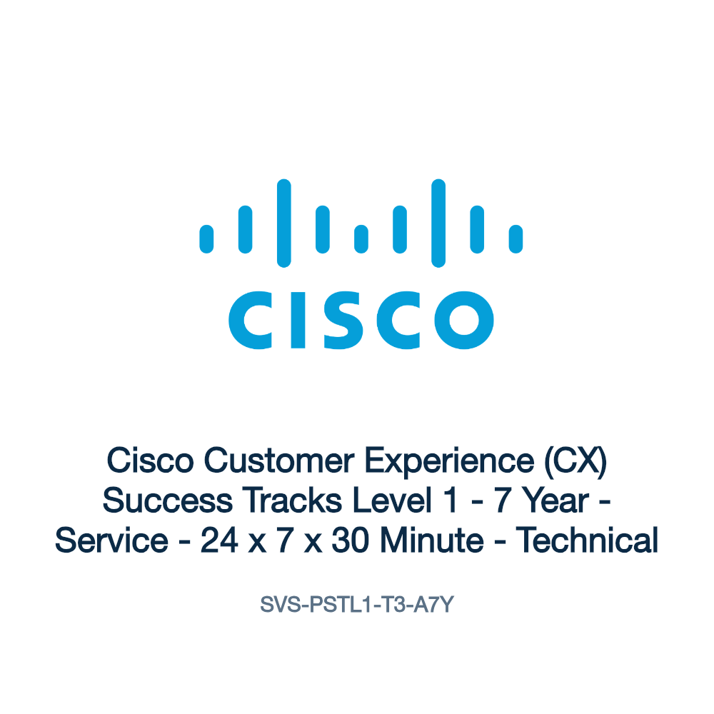 SVS-PSTL1-T3-A7Y: Cisco Customer Experience (CX) Success Tracks Level 1