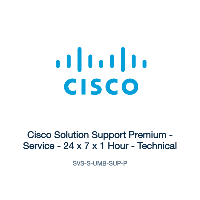 SVS-S-UMB-SUP-P: Cisco Solution Support Premium