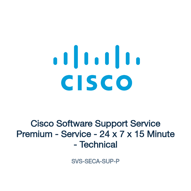 SVS-SECA-SUP-P: Cisco Software Support Service Premium