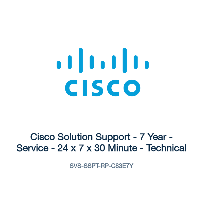 SVS-SSPT-RP-C83E7Y: Cisco Solution Support