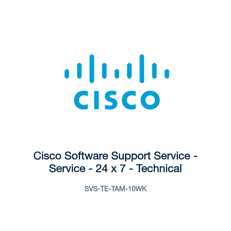 SVS-TE-TAM-10WK: Cisco Software Support Service
