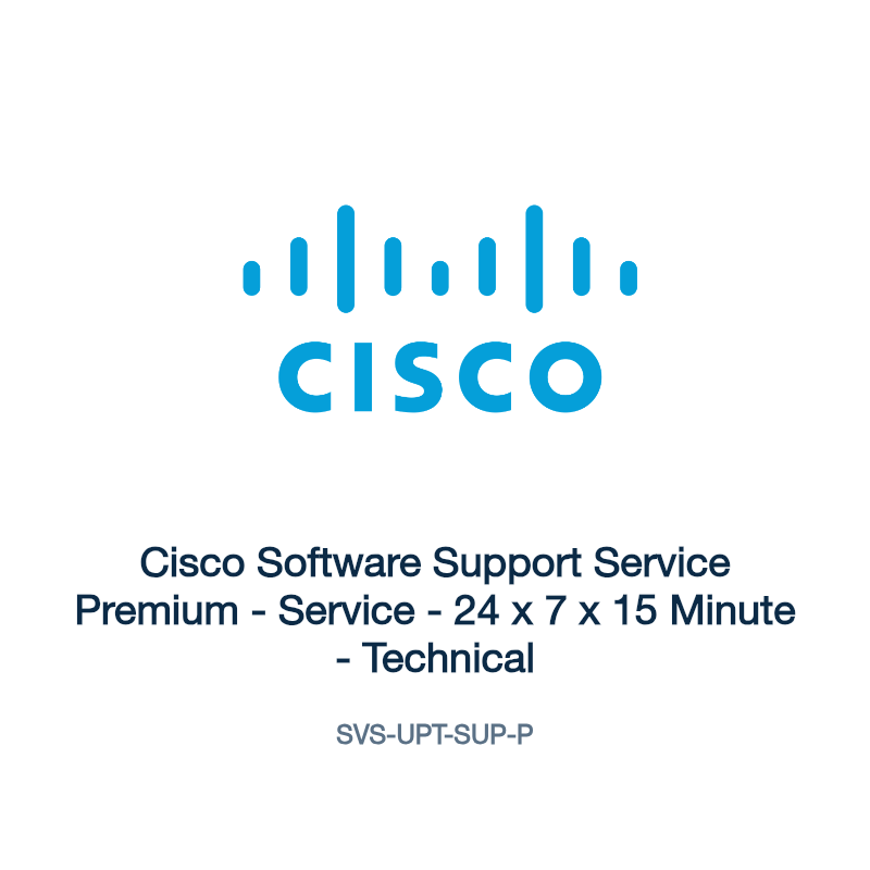 SVS-UPT-SUP-P: Cisco Software Support Service Premium